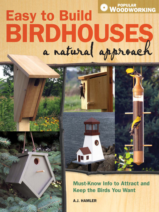 Cover image for Easy to Build Birdhouses--A Natural Approach